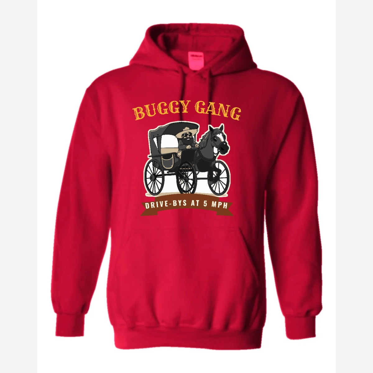 Buggy Gang — Hoodie / Red
