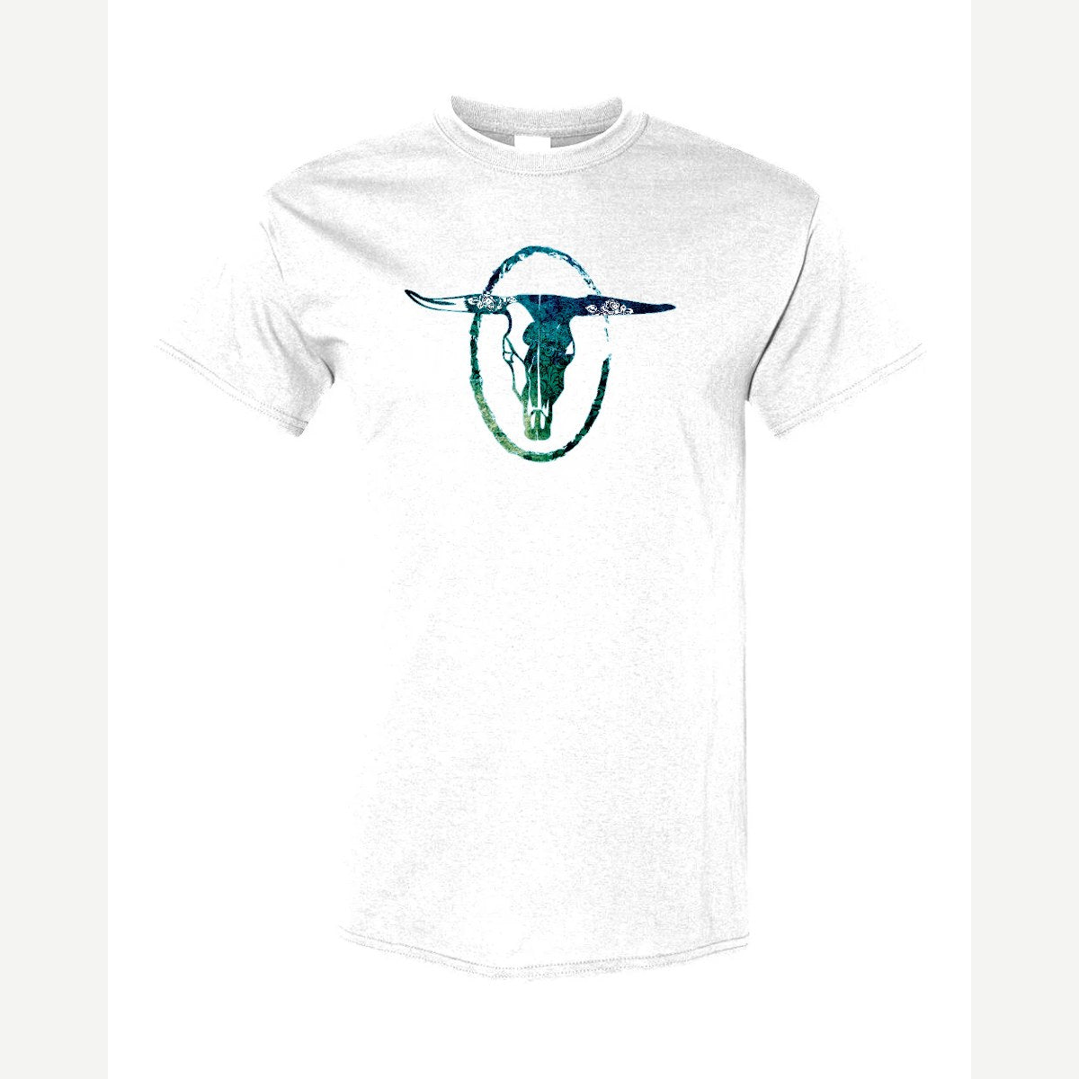 Bull Skull — Classic Tee / White