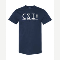 C.S.I. – Can't Stand Idiots — Classic Tee / Navy