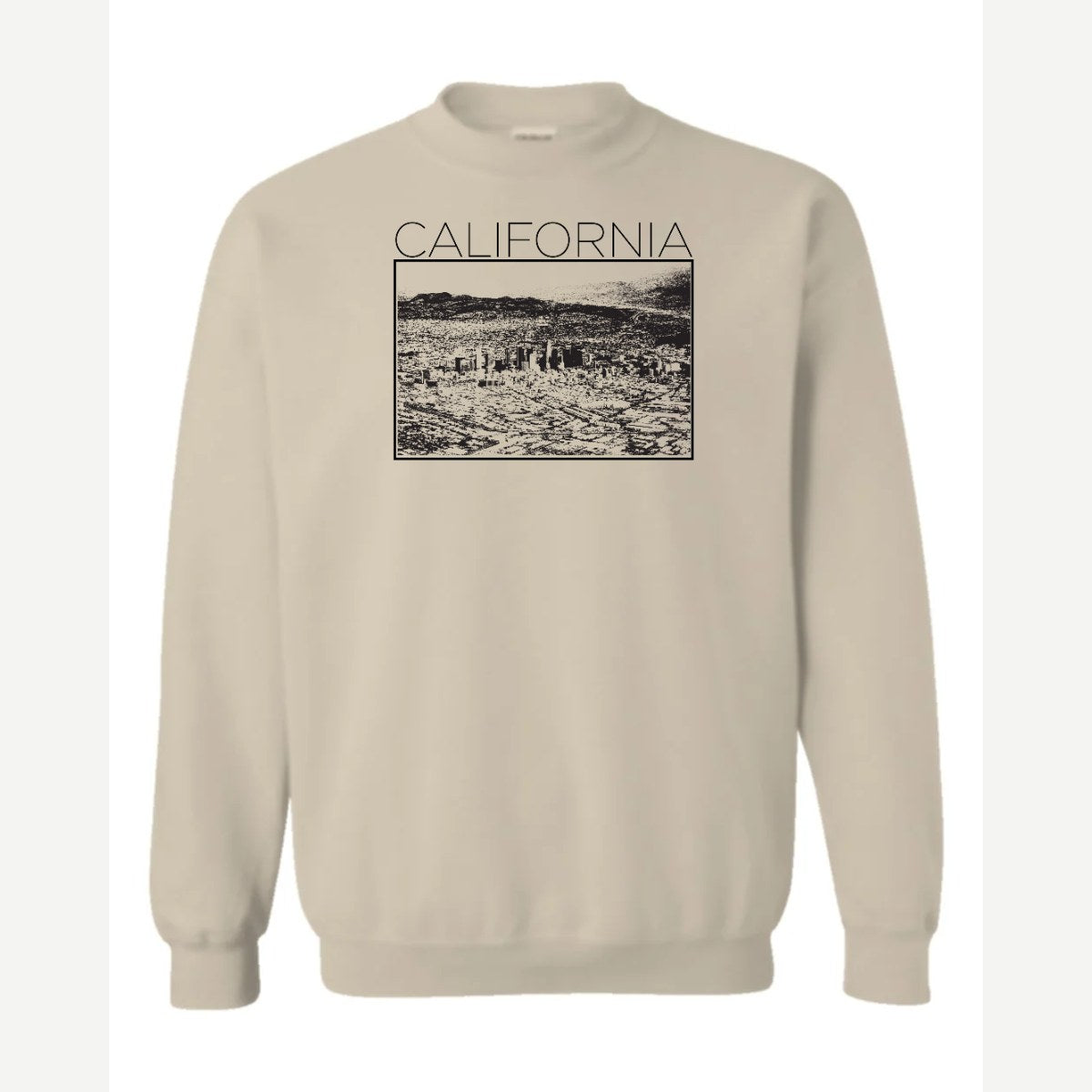 California — Crewneck Sweatshirt / Sand