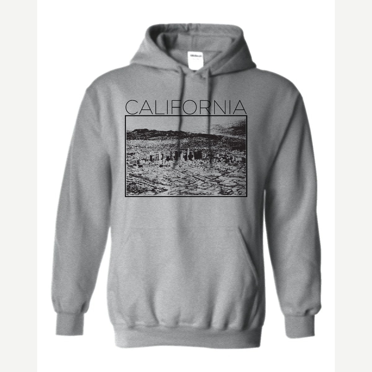 California — Hoodie / Sport Grey