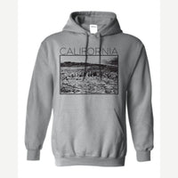 California — Hoodie / Sport Grey