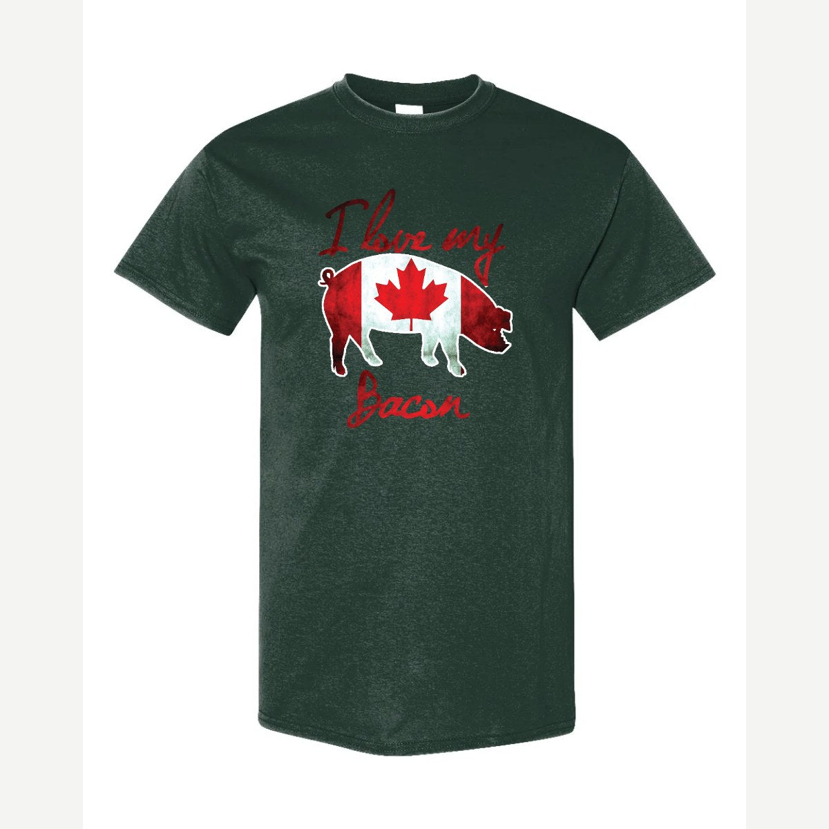 Canadian Bacon — Classic Tee / Forest Green