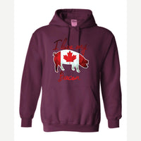 Canadian Bacon — Hoodie / Maroon