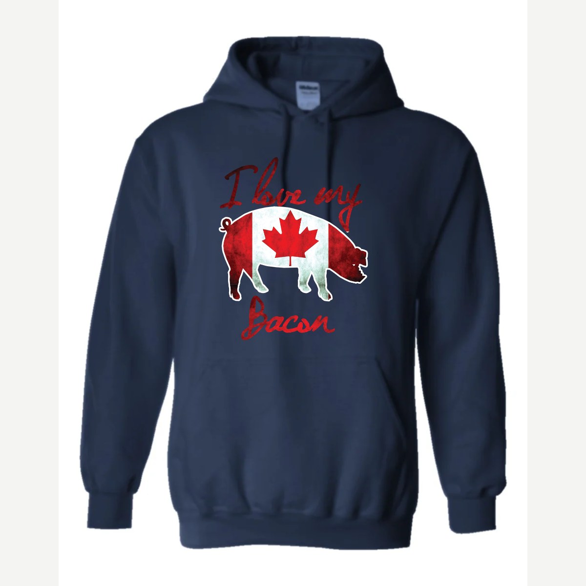 Canadian Bacon — Hoodie / Navy