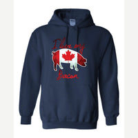 Canadian Bacon — Hoodie / Navy
