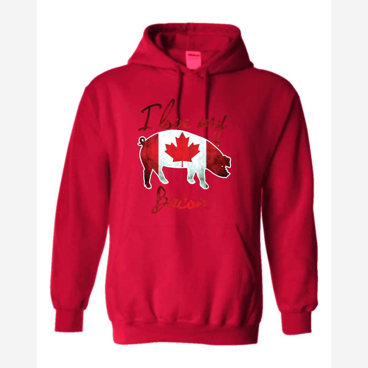 Canadian Bacon — Hoodie / Red