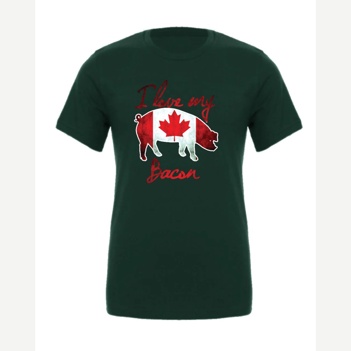 Canadian Bacon — Premium Tee / Forest