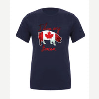 Canadian Bacon — Premium Tee / Navy