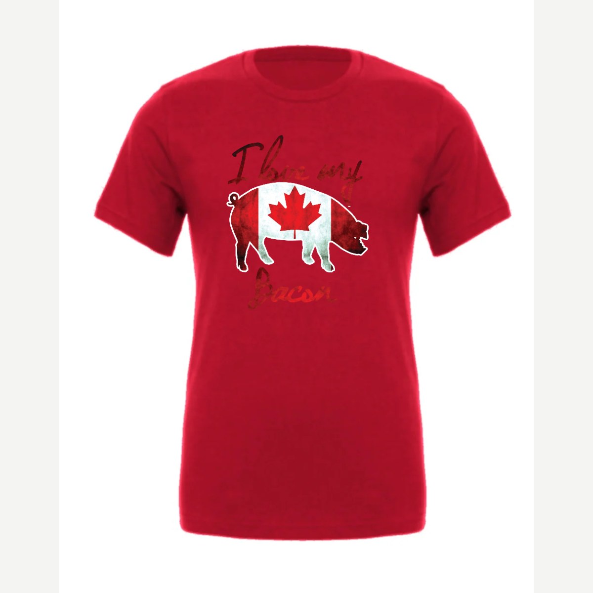 Canadian Bacon — Premium Tee / Red