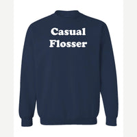 Flosser — Crewneck Sweatshirt / Navy