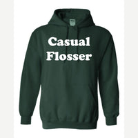 Flosser — Hoodie / Forest Green