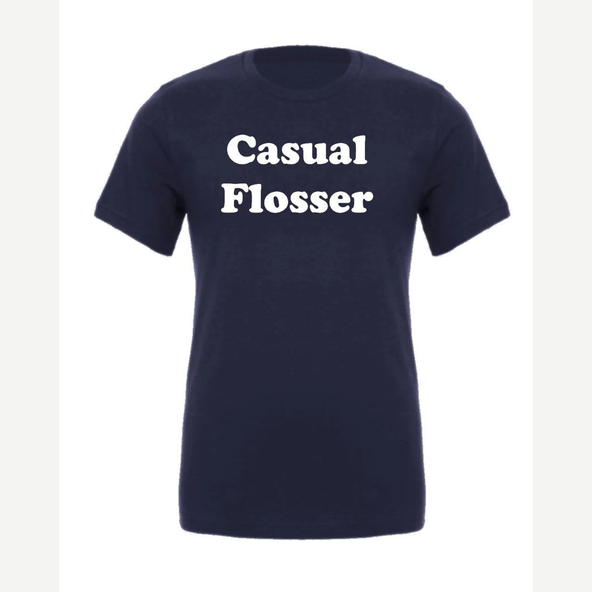 Flosser — Premium Tee / Navy
