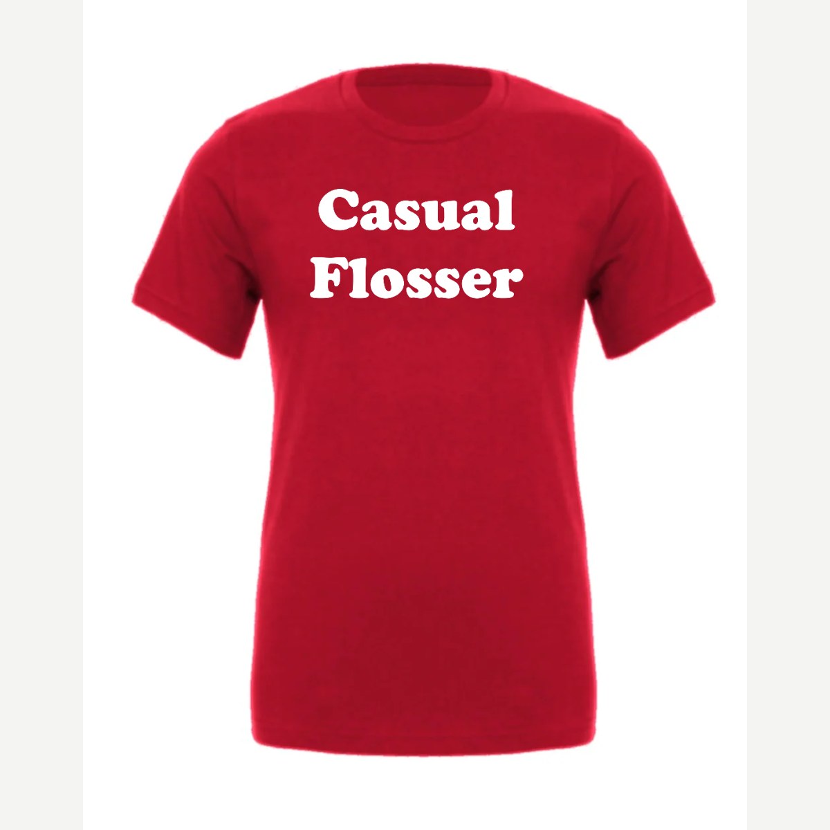 Flosser — Premium Tee / Red