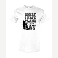 Cat Plans — Classic Tee / White