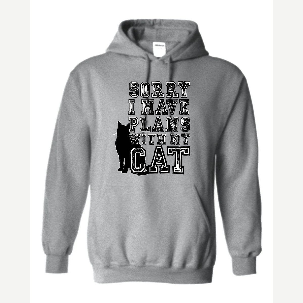 Cat Plans — Hoodie / Sport Grey