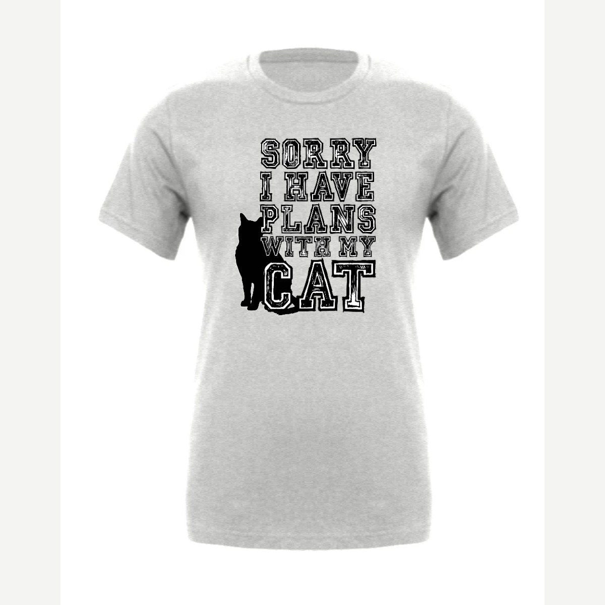 Cat Plans — Premium Tee / Athletic Heather