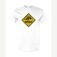 Caution Zero Gravity — Classic Tee / White