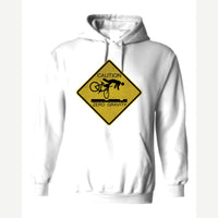 Caution Zero Gravity — Hoodie / White