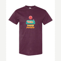 Certified Couch Potato — Classic Tee / Maroon