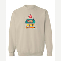 Certified Couch Potato — Crewneck Sweatshirt / Sand