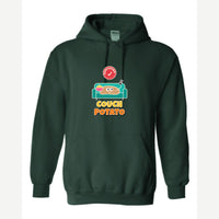 Certified Couch Potato — Hoodie / Forest Green