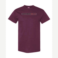 Cheat Code (↑↑↓↓←→←→ B A Start) — Classic Tee / Maroon