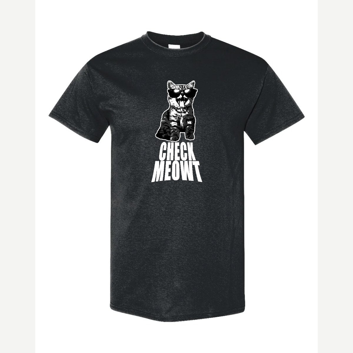 Check Meowt — Classic Tee / Black