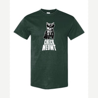 Check Meowt — Classic Tee / Forest Green