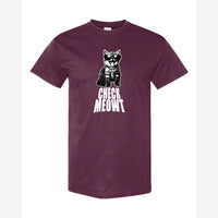 Check Meowt — Classic Tee / Maroon
