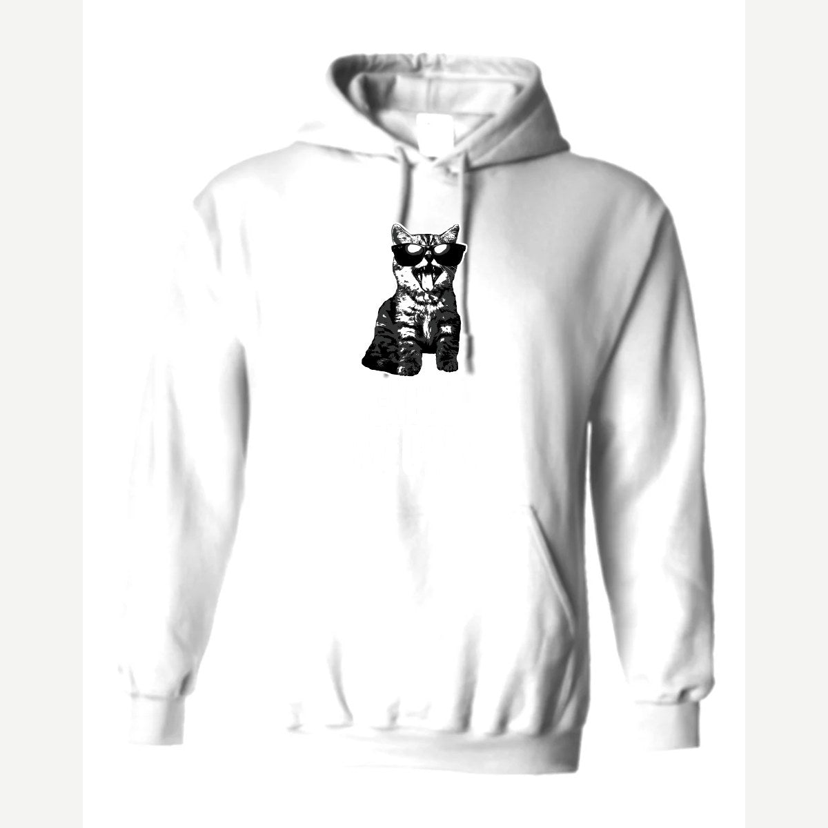 Check Meowt — Hoodie / White
