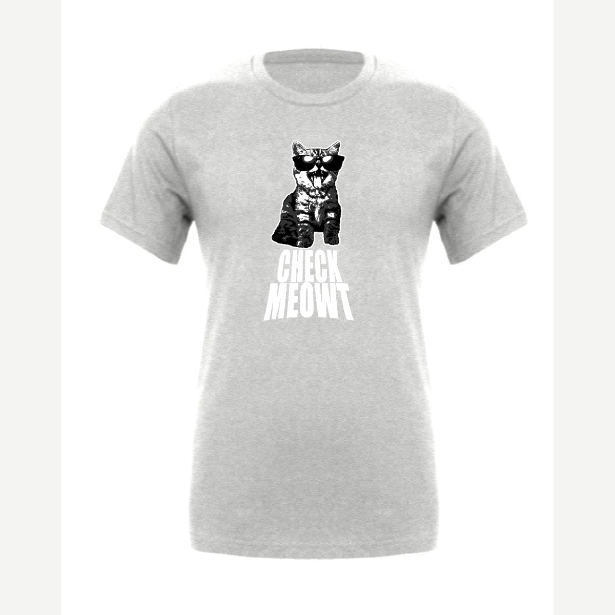 Check Meowt — Premium Tee / Athletic Heather