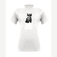 Check Meowt — Premium Tee / White