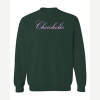 Chocoholic — Crewneck Sweatshirt / Forest Green