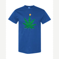 Christmas Tree Leaf — Classic Tee / Royal