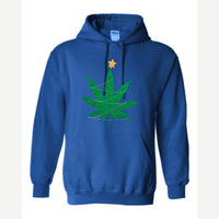 Christmas Tree Leaf — Hoodie / Royal