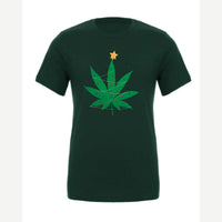 Christmas Tree Leaf — Premium Tee / Forest
