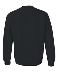 Classic Custom Crewneck Sweatshirt (Gildan 18000) - Black (back)