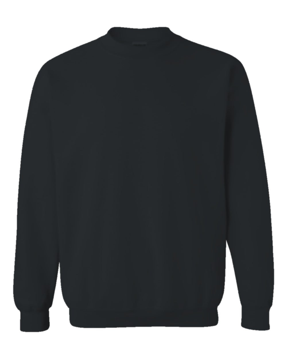 Classic Custom Crewneck Sweatshirt (Gildan 18000) - Black