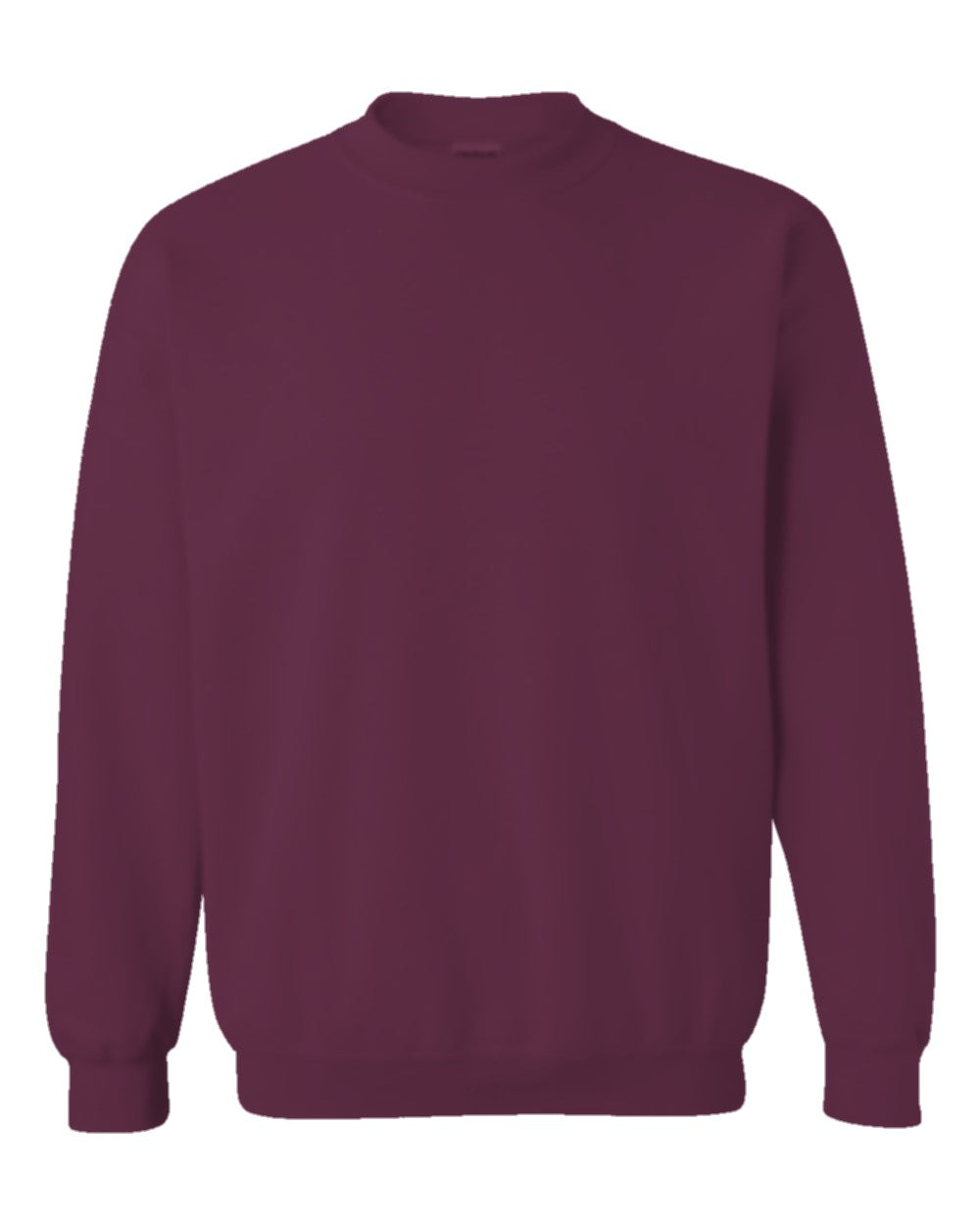 Classic Custom Crewneck Sweatshirt (Gildan 18000) - Maroon