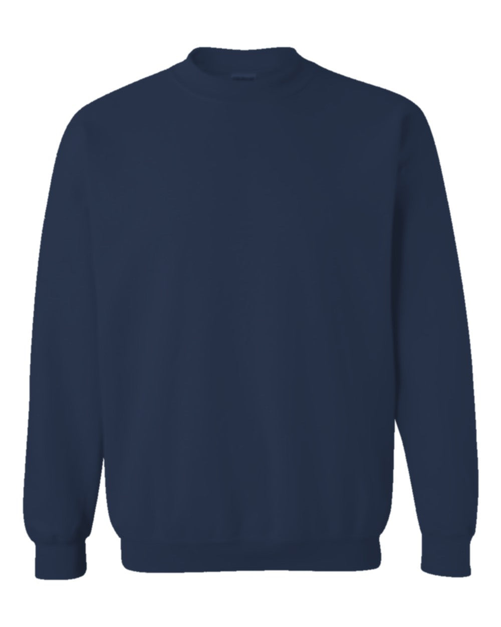 Classic Custom Crewneck Sweatshirt (Gildan 18000) - Navy