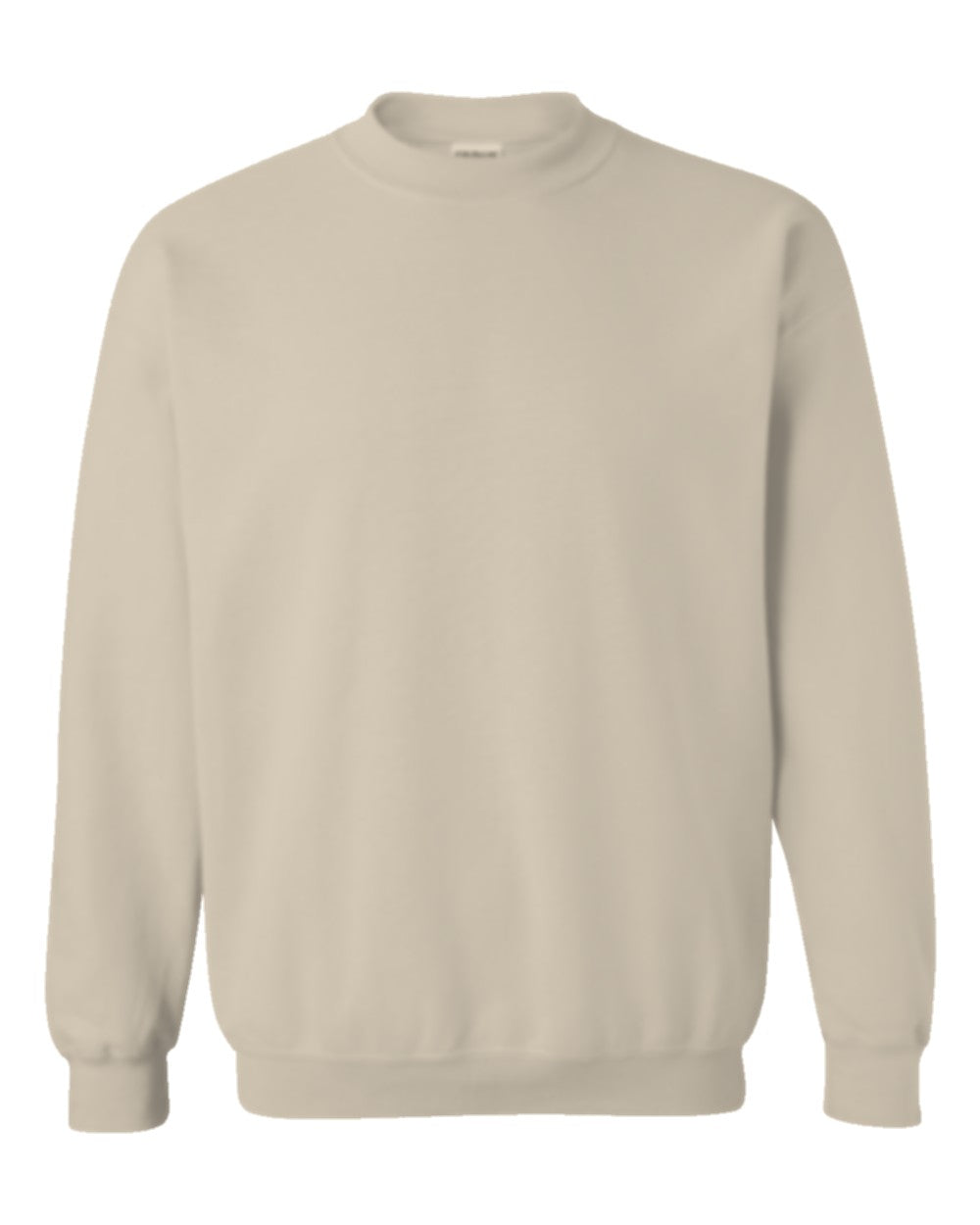 Classic Custom Crewneck Sweatshirt (Gildan 18000) - Sand