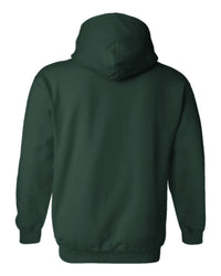 Classic Custom Hoodie (Gildan 18500) - Forest Green (back)
