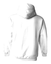 Classic Custom Hoodie (Gildan 18500) - White (back)