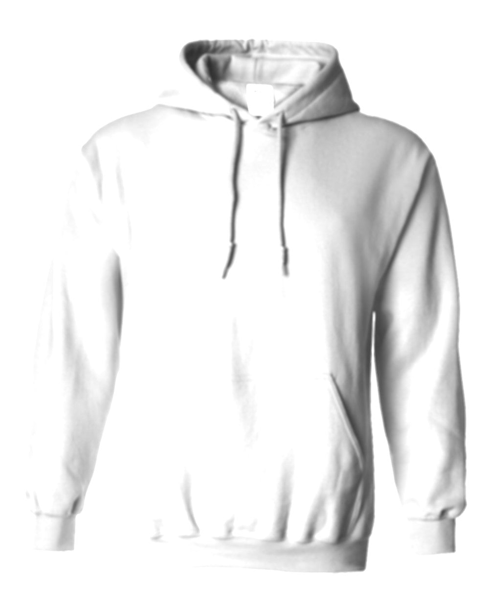 Classic Custom Hoodie (Gildan 18500) - White
