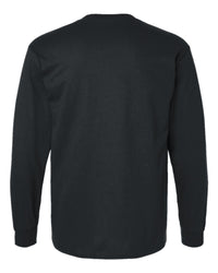 Classic Custom Long Sleeve T-Shirt (Gildan 2400) - Black (back)