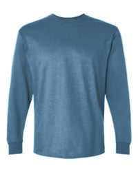 Classic Custom Long Sleeve T-Shirt (Gildan 2400) - Indigo Blue