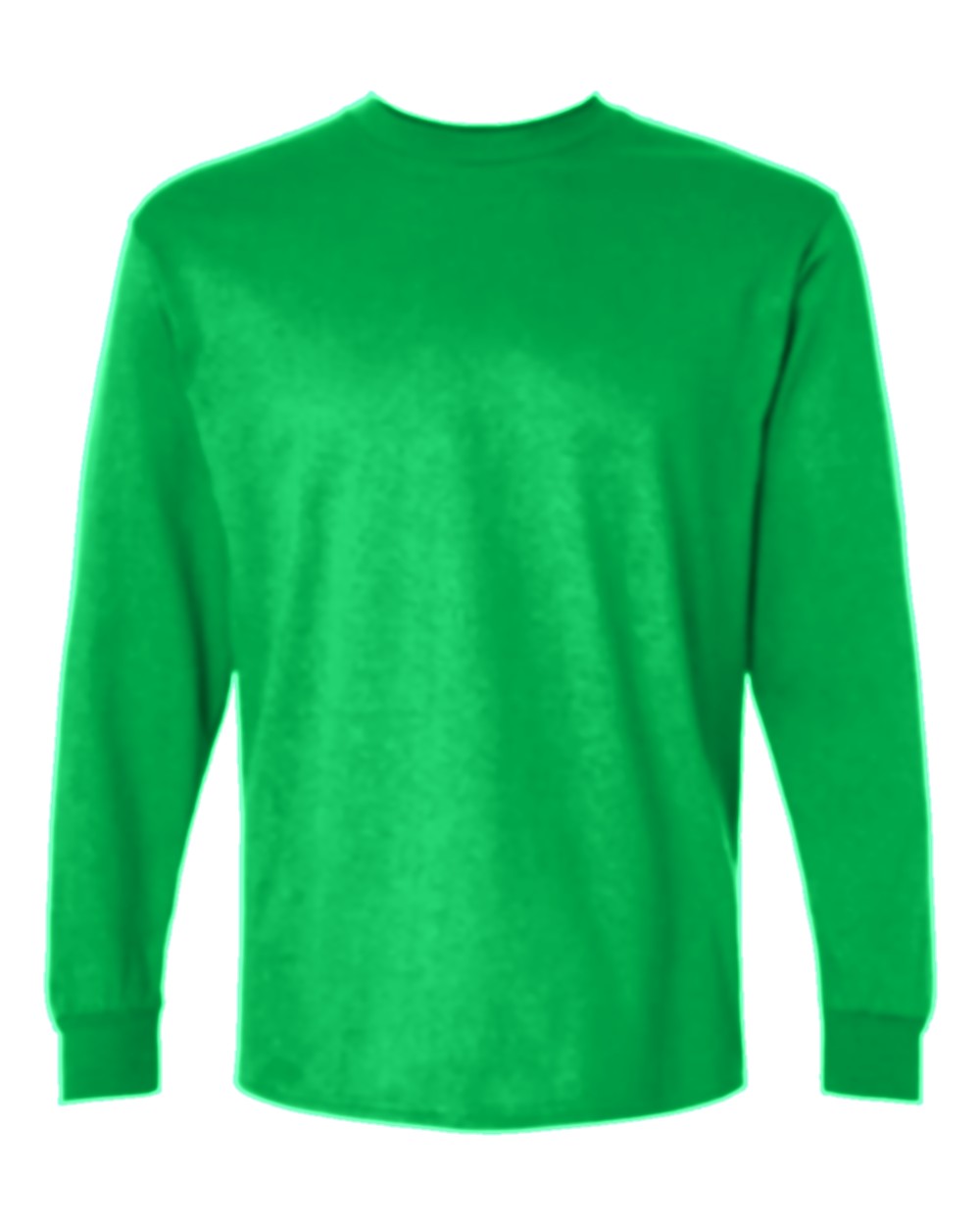 Classic Custom Long Sleeve T-Shirt (Gildan 2400) - Irish Green