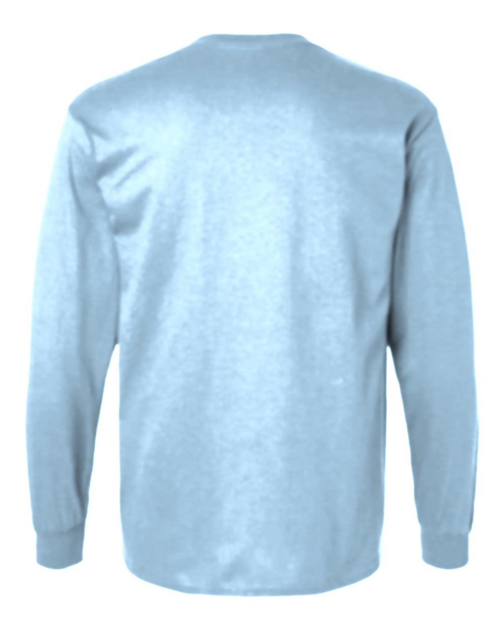Classic Custom Long Sleeve T-Shirt (Gildan 2400) - Light Blue (back)