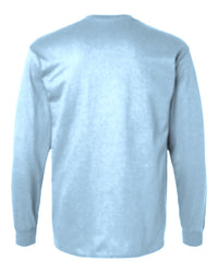 Classic Custom Long Sleeve T-Shirt (Gildan 2400) - Light Blue (back)